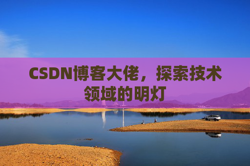 CSDN博客大佬，探索技术领域的明灯
